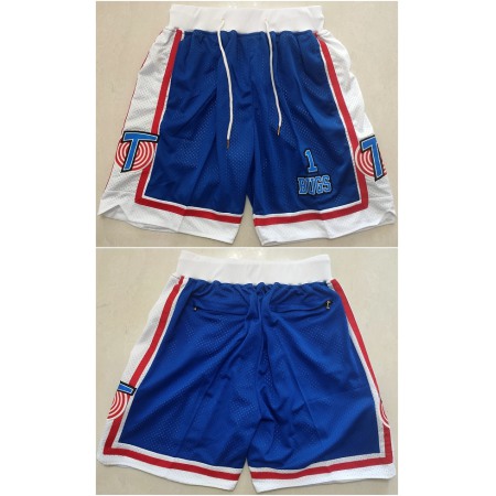 Men's Space Jam Tune Squad Blue Shorts (Run Small)