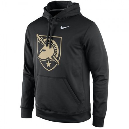 Army Black Knights Nike Practice Performance Hoodie Black