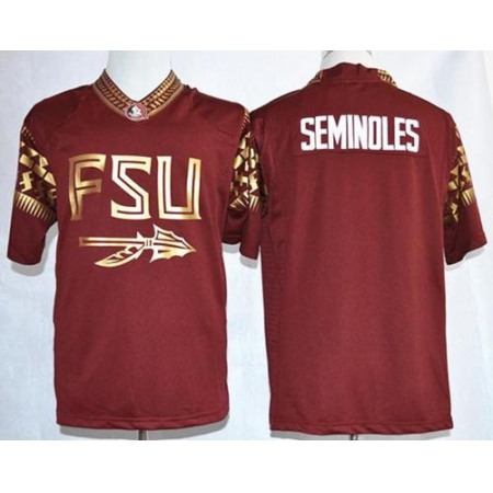 Seminoles #00 Seminoles Red Pride Fashion Stitched NCAA Jersey