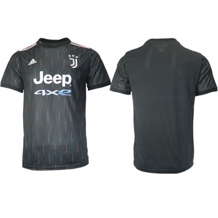 Men's Juventus Black Away Soccer Jersey