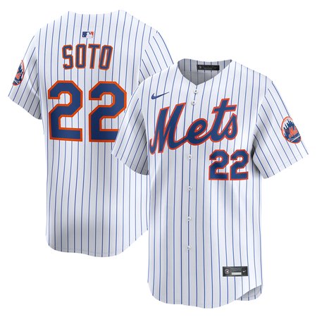 Men's New York Mets Nike White Home Limited Player Jersey