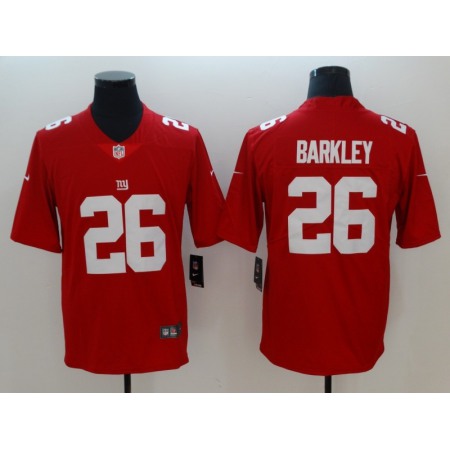 Men's New York Giants #26 Saquon Barkley Red Inverted Legend Stitched NFL Jersey