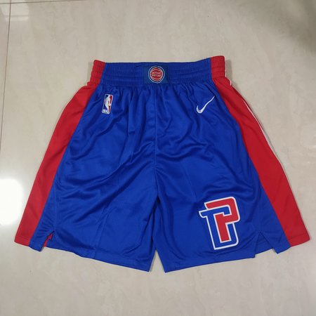 Detroit Pistons Blue Shorts